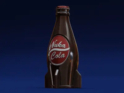 Fallout Nuka Cola 3D print model