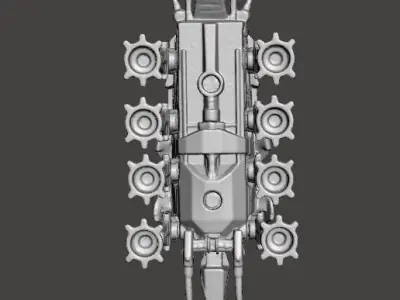 AT-OT STAR WARS TRANSPORT FIGURE MODEL 3D PRINTABLE GAMES 3D print model