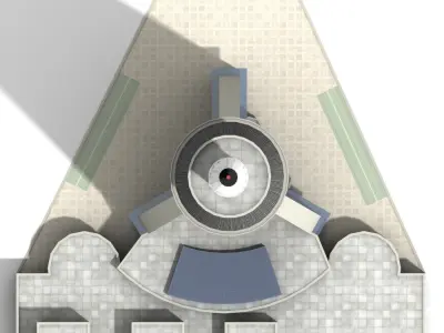 CN Tower Canadian National Tower - 3D Building Models 3D model