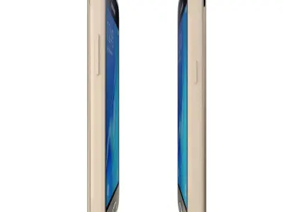 Samsung Galaxy J1 2016 Gold 3D model