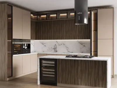 Kitchen 027 3D model