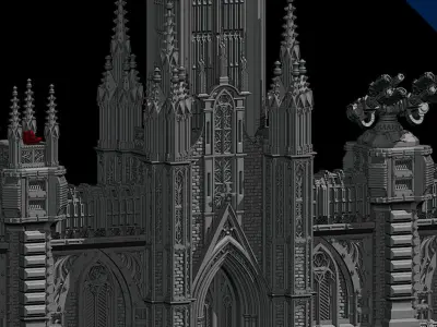 Outside Wall Modular 3D print model