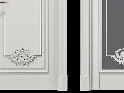 antonovych saint petersburg door 3D model