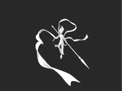 Nezha 3D print model