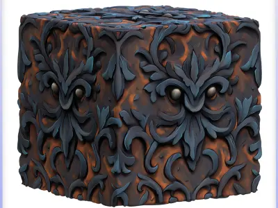 Stylized Ornaments Seamless Texture Texture