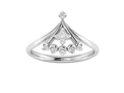 Women Ring Render 3dm STL MTL SLC JCD OBJ FBX Details 3D print model 10