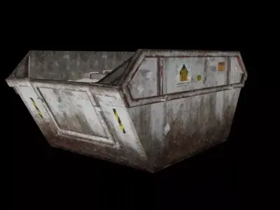 Skip Pack - 10 Models Low-poly 3D model