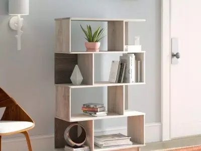 Raul Geometric Bookcase 3D model