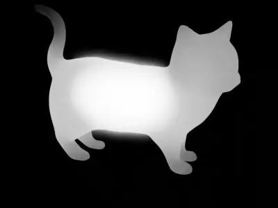 American Shorthair Indirect Lighting 3D model