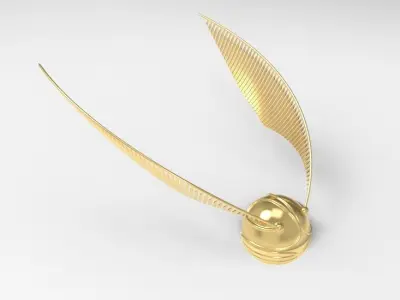 Harry Potter Golden Snitch 3D model