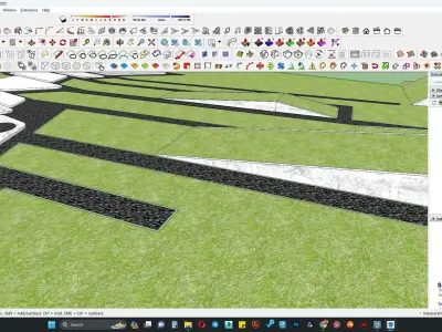 PEDESTRIAN URBAN SITTING 3D model