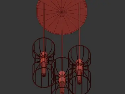 Pendelleuchte 3 3D model