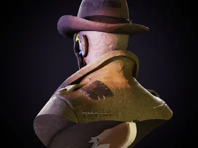 Nick Valentine - Fallout 4 3D print model