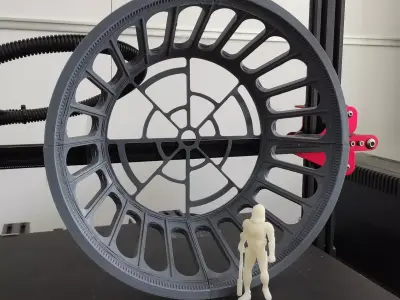 Star Wars Emperor Throne Room Round Window 3D print model
