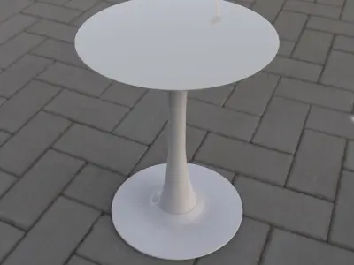 Table002 Free low-poly 3D model