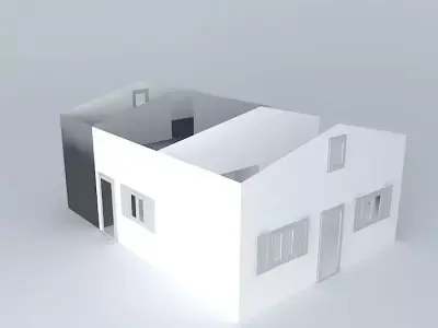 Decochalet 2015 YANS floor with no roof Free 3D model