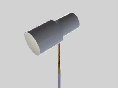 Floor lamp Low-poly 3D model