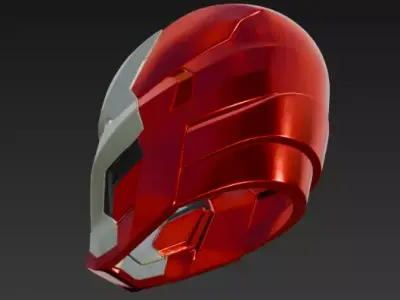 Iron Man Helmet 3d Model For 3d Printing 3D print model