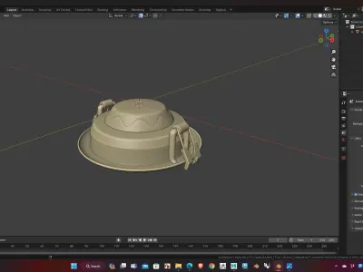 LED Light Low Poly 3D Model for WebGL and Printing Ready Low-poly 3D model