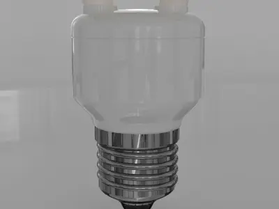 LED Bulb 3D model