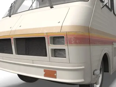  Classic American RV Camper 1980s Style 
