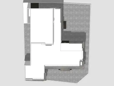 House Architectural Project 04 - The plan is empty 3D model