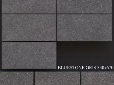 Keros Bluestone Gris 330x670 3D model