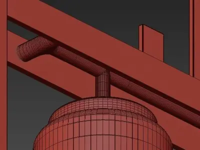 Chime Pendant 3D model