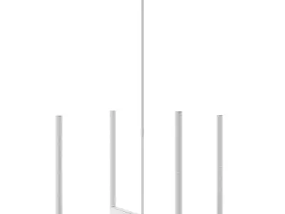Phobos LED Chandelier 3D model