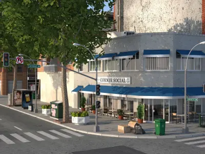 Midtown City 3D model