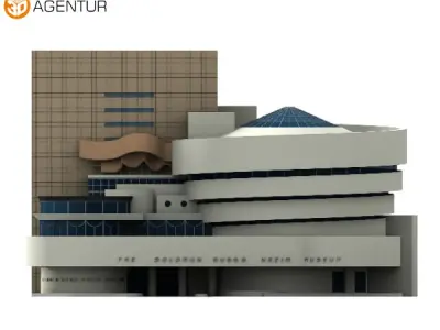 Solomon R Guggenheim Museum 3D model