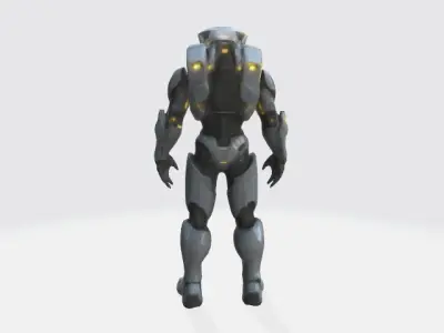 Exo suit 3D model