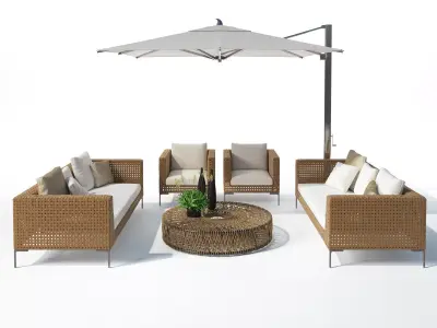 Outdoor Set 24 3D model