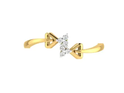 Women Ring  Render 3dm STL OBJ FBX Details 3D print model 12