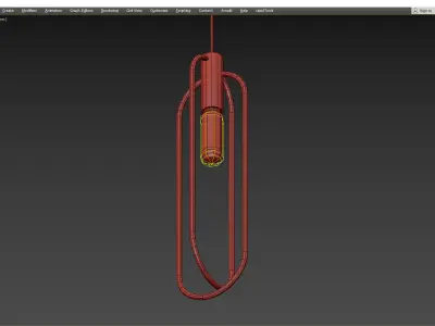 TUBE 01 Low-poly 3D model
