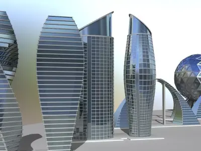 BUILDING FUTURE 3D model