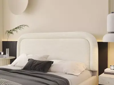 Comfortable bedroom interior scene  3D model