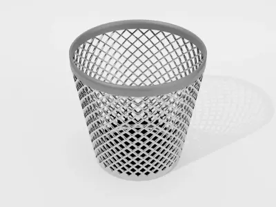 Trash Can  3D model
