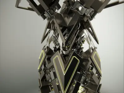 Core-TQ1 Kit 3D model