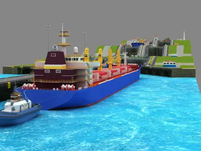  Gatun Locks - Panama Canal 