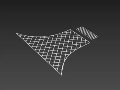 zebra crossing Free 3D model