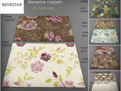 Carpets vol33 3dmodels Low-poly 3D model