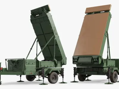  Ground Air Task Oriented Radar Deployed Rigged 