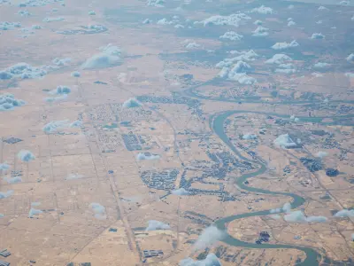 Baghdad Iraq City Landscape 3D Model 3D model