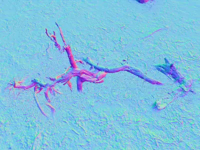 Forest Tree Root E 3D model