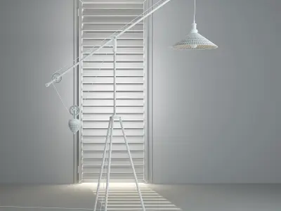 Lamp Loft 4 3D model