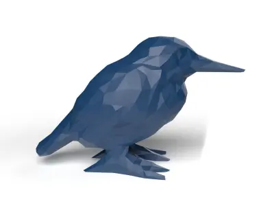 Atthis Low Poligonal Low-poly 3D model