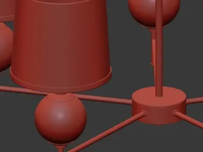 Chandeliers Robert Abbey Lighting 3D model