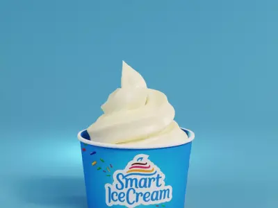 ice cream cup  Free 3D model