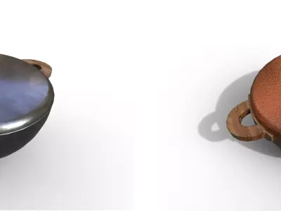3D Bowl model Pack 2 Low-poly 3D model